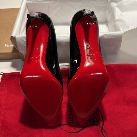 Christian Louboutin Pigalle Follies 85 Black 41.5 NEW - Picture 7 of 11